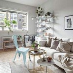 Set of 4 Stackable Distressed Blue Metal Dining Chairs