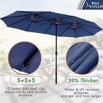 7-Piece Outdoor Dining Set with Umbrella