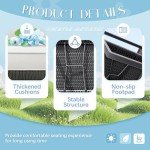 Flamaker 3-Piece Wicker Rocking Chair Set