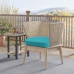 Set of 6 Thick Waterproof Outdoor Chair Cushions