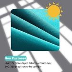 Set of 6 Thick Waterproof Outdoor Chair Cushions