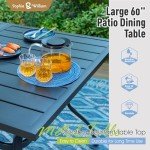 Sophia & William 7-Piece Outdoor Dining Set