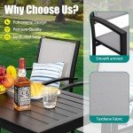 5-Piece Vongrasig Patio High Bar Set