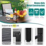 5-Piece Vongrasig Patio High Bar Set