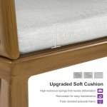 Purple Leaf Outdoor Bar Stool Set of 2