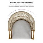 Purple Leaf Outdoor Bar Stool Set of 2