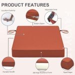 Spice Waterproof Patio Chair Cushions - Set of 2