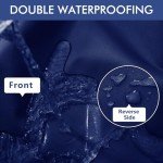 Navy Outdoor Chair Cushions – Set of 2