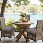 2-Pack Waterproof Outdoor Chair Cushions, 19"x19