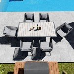 7-Piece All-Weather Patio Dining Set for 6