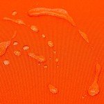 Outdoor Wicker Seat Cushions Set of 3 (Orange)