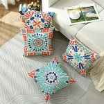 Set of 4 Waterproof 18x18 Outdoor Pillow Covers
