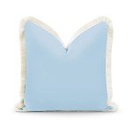 Hofdeco 20"x20" Coastal Baby Blue Pillow Cover