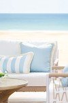 Hofdeco 20"x20" Coastal Baby Blue Pillow Cover