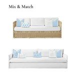 Hofdeco 20"x20" Coastal Baby Blue Pillow Cover