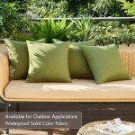 MIULEE Christmas Outdoor Throw Pillow Covers - 4 Pack