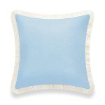 Hofdeco 20"x20" Coastal Baby Blue Pillow Cover