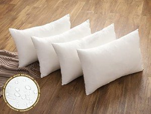 Waterproof 12x20 Outdoor Lumbar Pillow Set of 4