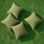 MIULEE Christmas Outdoor Throw Pillow Covers - 4 Pack