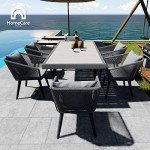 7-Piece All-Weather Patio Dining Set for 6