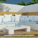 Waterproof 12x20 Outdoor Lumbar Pillow Set of 4