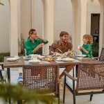 7-Piece Outdoor Patio Dining Set with Umbrella Hole