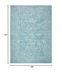 Turquoise 8' x 10' Waterproof Patio Mat