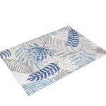 Tropics Palm Leaves Rug for Indoor/Outdoor Use
