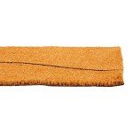 Happy Place Large Coco Coir Door Mat 17x60