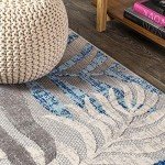 Tropics Palm Leaves Rug for Indoor/Outdoor Use