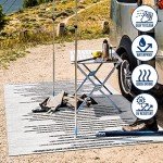 Zolak Berber Stripe Indoor Outdoor Area Rug 8x10