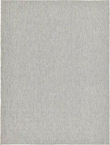 Light Gray/Ivory 9' x 12' Area Rug