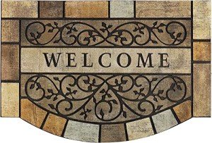 Large Non-Slip Outdoor Welcome Door Mat 24"x36