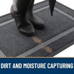 OLANLY Waterproof All-Season Outdoor Entrance Mat