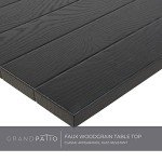 7-Piece Outdoor Dining Set with Swivel Chairs