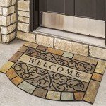 Large Non-Slip Outdoor Welcome Door Mat 24"x36