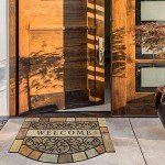 Large Non-Slip Outdoor Welcome Door Mat 24"x36