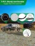 10x7 ft Golf Hitting Net with Mat & Accessories