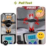 SAPLIZE Golf Net with Tri-Turf Mat & Noise Reduction