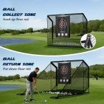 Heavy-Duty Golf Net for Backyard Swing Practice