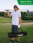 10x7 ft Golf Hitting Net with Mat & Accessories