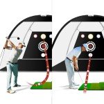 Dikutar 10x7ft Golf Practice Net & Mat