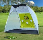 SAPLIZE Golf Net with Tri-Turf Mat & Noise Reduction