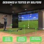 GoSports 14x8 ft Golf Simulator Net Set
