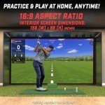 GoSports 14x8 ft Golf Simulator Net Set
