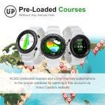 Voice Caddie A Series Lightweight Hybrid Golf GPS Watch | Slope Mode, Color Touchscreen, Green Undulation | 40,000 Worldwide Preloaded Courses | Unisex Golf Watch for Men & Women (A2 GPS Golf Watch)