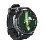Bushnell iON Elite (Black) Golf GPS Watch - Color Touchscreen Smartwatch with 12+ Hours Battery Life, 38K Courses & Slope Distances - Bundle with iON Elite Screen Protectors & Charger