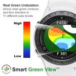 Voice Caddie A Series Lightweight Hybrid Golf GPS Watch | Slope Mode, Color Touchscreen, Green Undulation | 40,000 Worldwide Preloaded Courses | Unisex Golf Watch for Men & Women (A2 GPS Golf Watch)