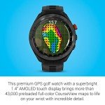 Garmin Approach S70, 47mm, Premium GPS Golf Watch, Black
