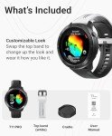 Voice Caddie T11 PRO Golf GPS Watch | Smart Golf Watch with GPS & Golf Swing Analyzer with Course Preview, Wind Direction/Speed | Ideal Golf Gifts for Men & Women